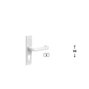 Plastic handle and cover set