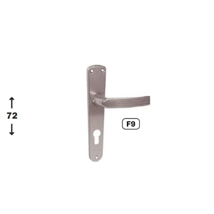 Anodized handle and cover set ALX42
